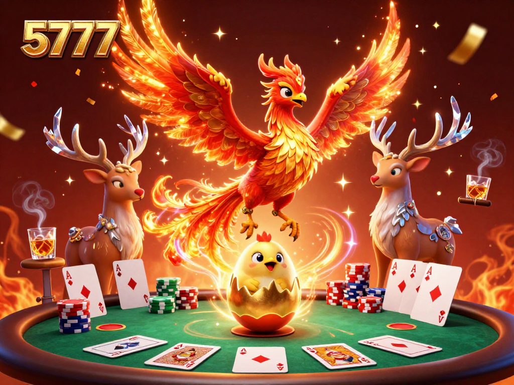Experience thrilling gaming at 5777 with our vibrant phoenix and dynamic poker scene.