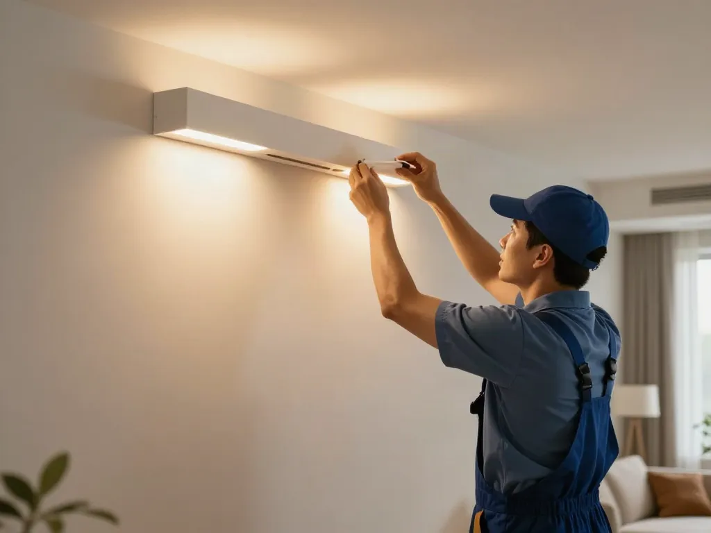 Aplica LED de perete oferite de un furnizor de servicii de încredere în comunitate.