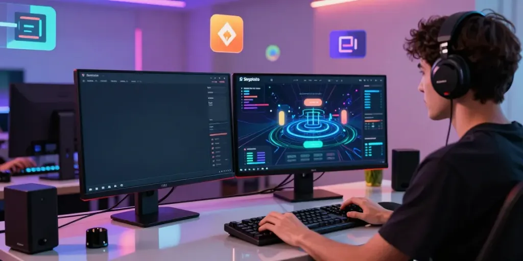 Engaging gaming scene on situs singatoto showcasing interactive elements and Bulkhead Pattern architecture.