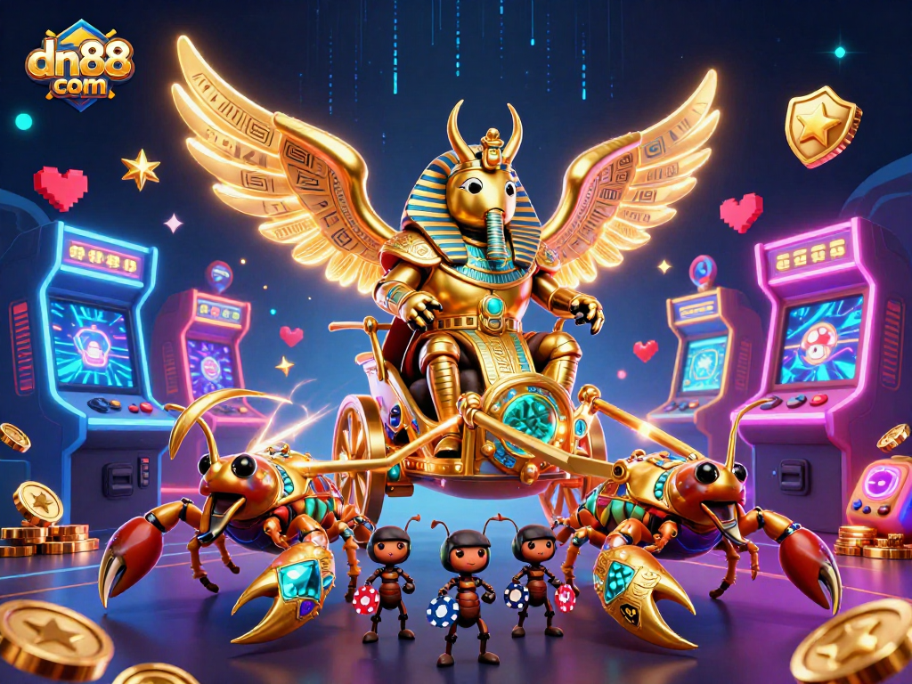 Play exciting games at dn88com with vibrant characters and dynamic casino elements.