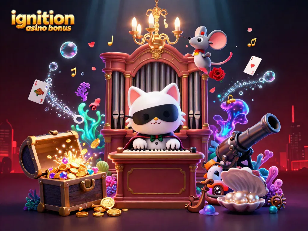 Experience thrilling gameplay with the latest ignition casino bonus offers at this vibrant casino scene.