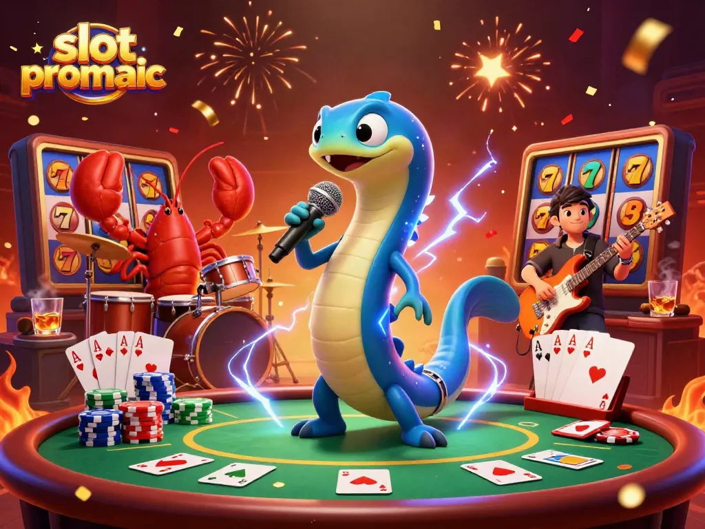 Spin the reels and enjoy slot pragmatic action in an underwater casino scene with vibrant characters.